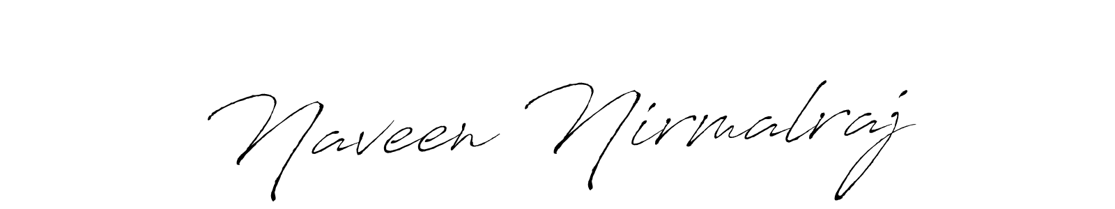 How to make Naveen Nirmalraj signature? Antro_Vectra is a professional autograph style. Create handwritten signature for Naveen Nirmalraj name. Naveen Nirmalraj signature style 6 images and pictures png