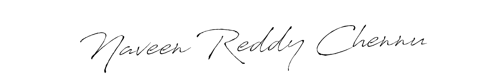 Create a beautiful signature design for name Naveen Reddy Chennu. With this signature (Antro_Vectra) fonts, you can make a handwritten signature for free. Naveen Reddy Chennu signature style 6 images and pictures png