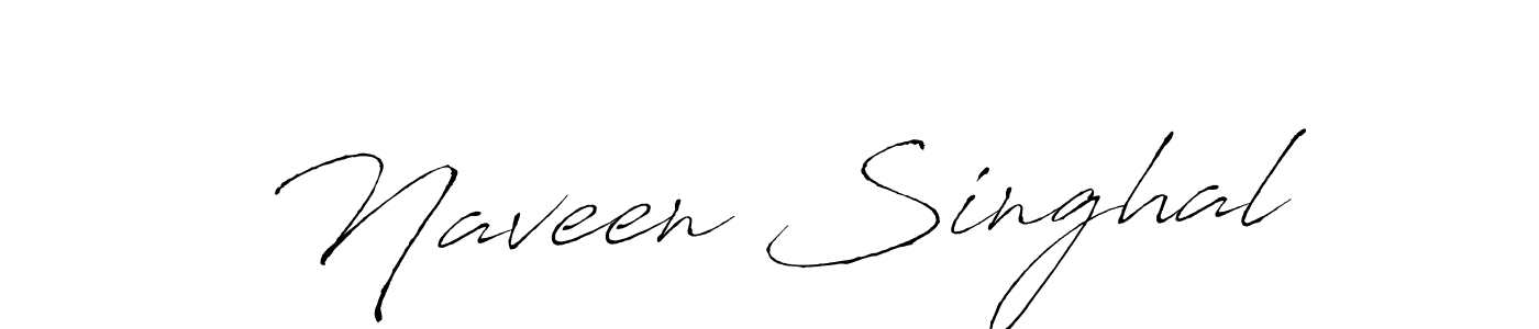 How to make Naveen Singhal name signature. Use Antro_Vectra style for creating short signs online. This is the latest handwritten sign. Naveen Singhal signature style 6 images and pictures png