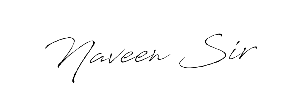 How to make Naveen Sir signature? Antro_Vectra is a professional autograph style. Create handwritten signature for Naveen Sir name. Naveen Sir signature style 6 images and pictures png