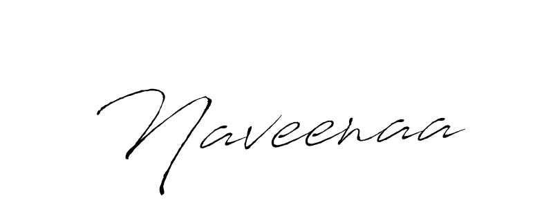 How to make Naveenaa name signature. Use Antro_Vectra style for creating short signs online. This is the latest handwritten sign. Naveenaa signature style 6 images and pictures png
