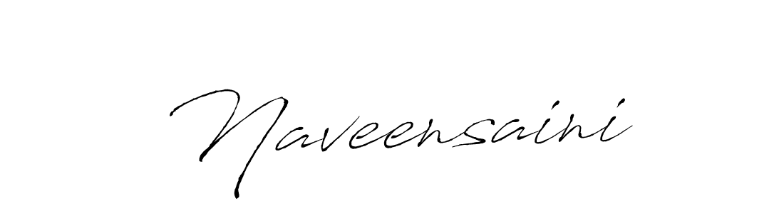 Create a beautiful signature design for name Naveensaini. With this signature (Antro_Vectra) fonts, you can make a handwritten signature for free. Naveensaini signature style 6 images and pictures png