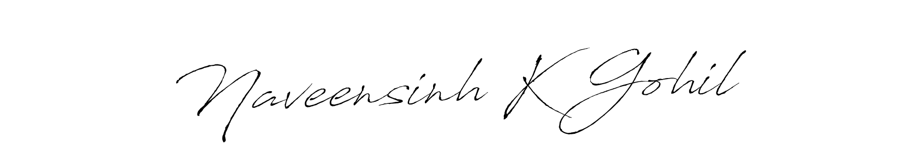 You should practise on your own different ways (Antro_Vectra) to write your name (Naveensinh K Gohil) in signature. don't let someone else do it for you. Naveensinh K Gohil signature style 6 images and pictures png