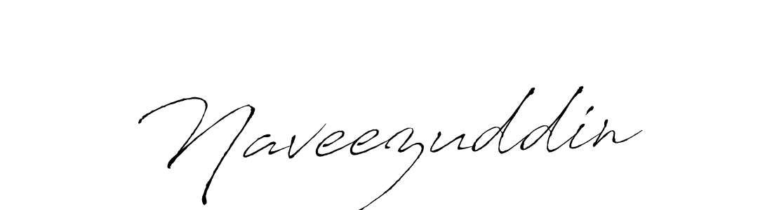 Make a beautiful signature design for name Naveezuddin. With this signature (Antro_Vectra) style, you can create a handwritten signature for free. Naveezuddin signature style 6 images and pictures png