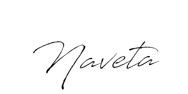 Design your own signature with our free online signature maker. With this signature software, you can create a handwritten (Antro_Vectra) signature for name Naveta. Naveta signature style 6 images and pictures png