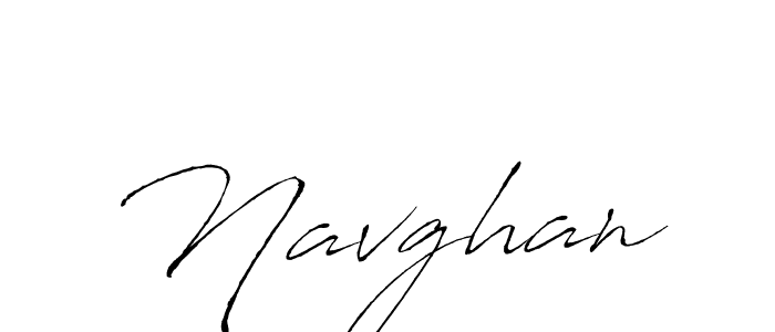 Design your own signature with our free online signature maker. With this signature software, you can create a handwritten (Antro_Vectra) signature for name Navghan. Navghan signature style 6 images and pictures png