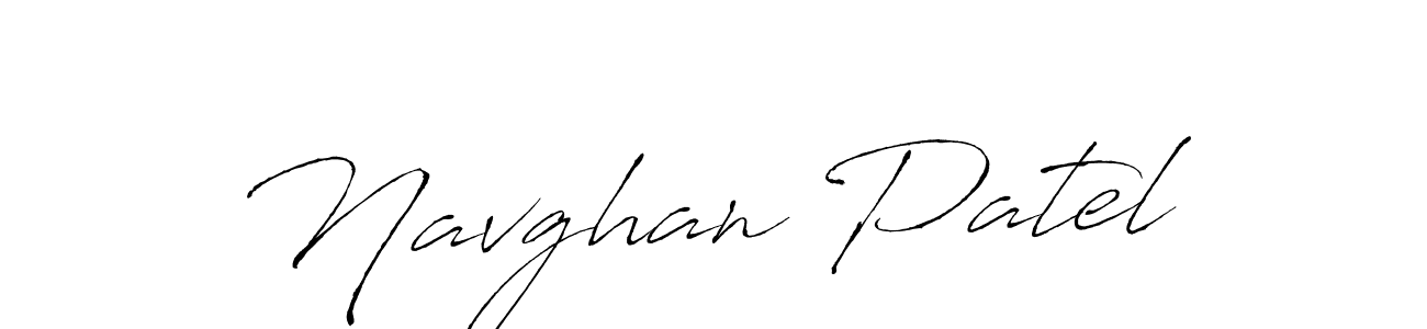 Navghan Patel stylish signature style. Best Handwritten Sign (Antro_Vectra) for my name. Handwritten Signature Collection Ideas for my name Navghan Patel. Navghan Patel signature style 6 images and pictures png