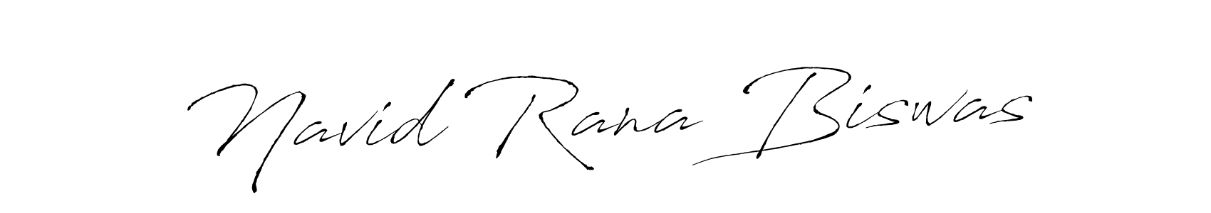 Similarly Antro_Vectra is the best handwritten signature design. Signature creator online .You can use it as an online autograph creator for name Navid Rana Biswas. Navid Rana Biswas signature style 6 images and pictures png