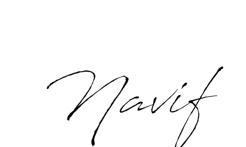 Use a signature maker to create a handwritten signature online. With this signature software, you can design (Antro_Vectra) your own signature for name Navif. Navif signature style 6 images and pictures png