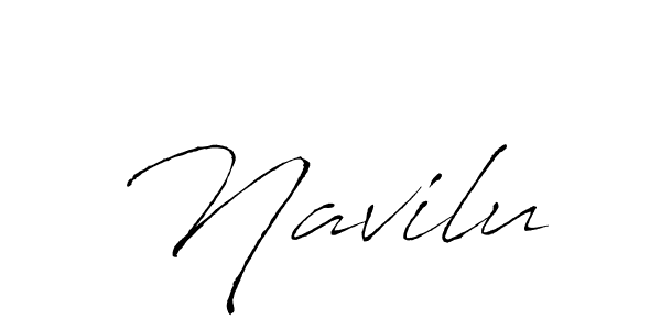 Navilu stylish signature style. Best Handwritten Sign (Antro_Vectra) for my name. Handwritten Signature Collection Ideas for my name Navilu. Navilu signature style 6 images and pictures png