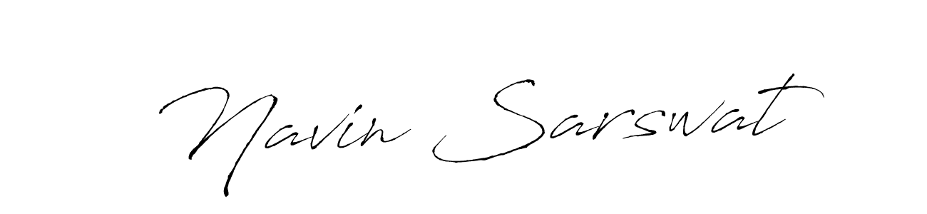 Make a beautiful signature design for name Navin Sarswat. Use this online signature maker to create a handwritten signature for free. Navin Sarswat signature style 6 images and pictures png