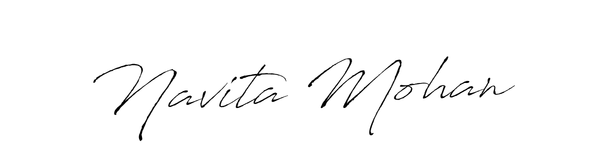 How to make Navita Mohan signature? Antro_Vectra is a professional autograph style. Create handwritten signature for Navita Mohan name. Navita Mohan signature style 6 images and pictures png