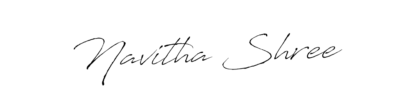 Use a signature maker to create a handwritten signature online. With this signature software, you can design (Antro_Vectra) your own signature for name Navitha Shree. Navitha Shree signature style 6 images and pictures png