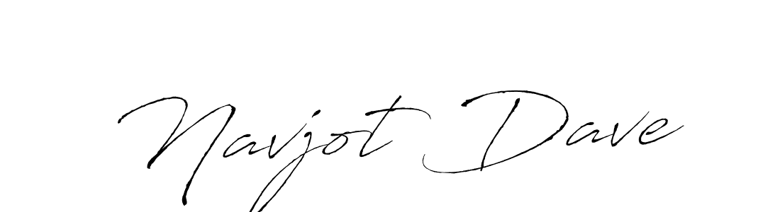 How to make Navjot Dave name signature. Use Antro_Vectra style for creating short signs online. This is the latest handwritten sign. Navjot Dave signature style 6 images and pictures png