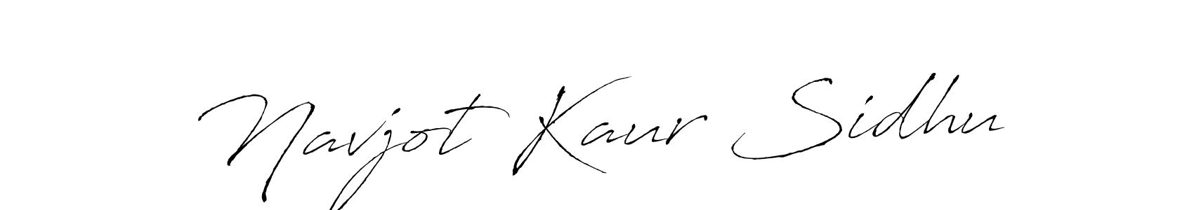 How to make Navjot Kaur Sidhu name signature. Use Antro_Vectra style for creating short signs online. This is the latest handwritten sign. Navjot Kaur Sidhu signature style 6 images and pictures png