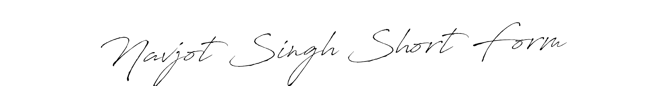 Use a signature maker to create a handwritten signature online. With this signature software, you can design (Antro_Vectra) your own signature for name Navjot Singh Short Form. Navjot Singh Short Form signature style 6 images and pictures png