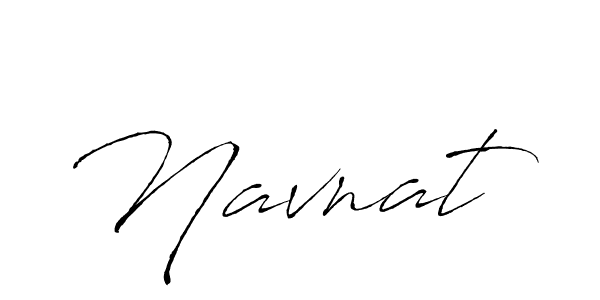 How to make Navnat name signature. Use Antro_Vectra style for creating short signs online. This is the latest handwritten sign. Navnat signature style 6 images and pictures png