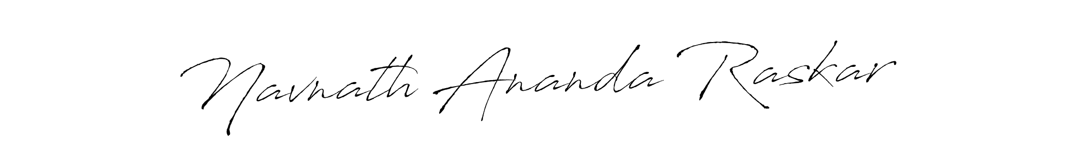 The best way (Antro_Vectra) to make a short signature is to pick only two or three words in your name. The name Navnath Ananda Raskar include a total of six letters. For converting this name. Navnath Ananda Raskar signature style 6 images and pictures png