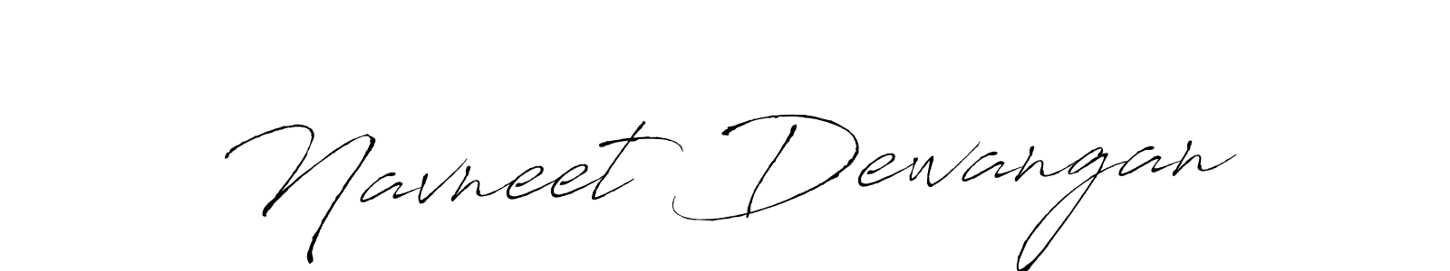 Create a beautiful signature design for name Navneet Dewangan. With this signature (Antro_Vectra) fonts, you can make a handwritten signature for free. Navneet Dewangan signature style 6 images and pictures png