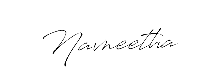 Navneetha stylish signature style. Best Handwritten Sign (Antro_Vectra) for my name. Handwritten Signature Collection Ideas for my name Navneetha. Navneetha signature style 6 images and pictures png