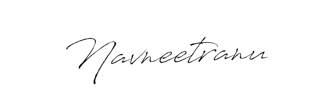 Design your own signature with our free online signature maker. With this signature software, you can create a handwritten (Antro_Vectra) signature for name Navneetranu. Navneetranu signature style 6 images and pictures png