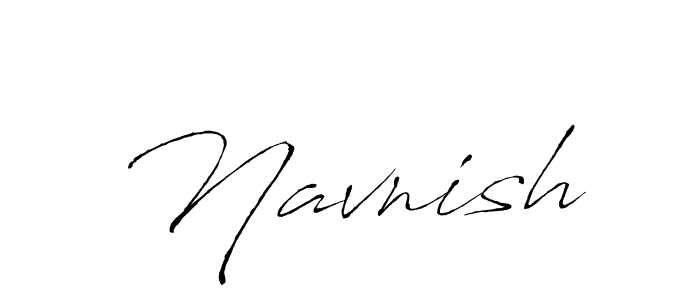Also we have Navnish name is the best signature style. Create professional handwritten signature collection using Antro_Vectra autograph style. Navnish signature style 6 images and pictures png