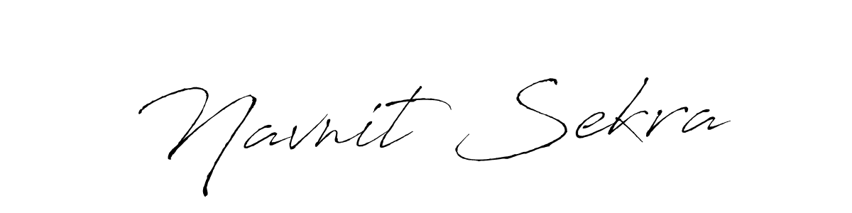It looks lik you need a new signature style for name Navnit Sekra. Design unique handwritten (Antro_Vectra) signature with our free signature maker in just a few clicks. Navnit Sekra signature style 6 images and pictures png