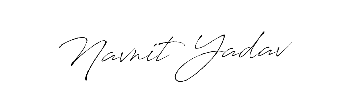 Similarly Antro_Vectra is the best handwritten signature design. Signature creator online .You can use it as an online autograph creator for name Navnit Yadav. Navnit Yadav signature style 6 images and pictures png