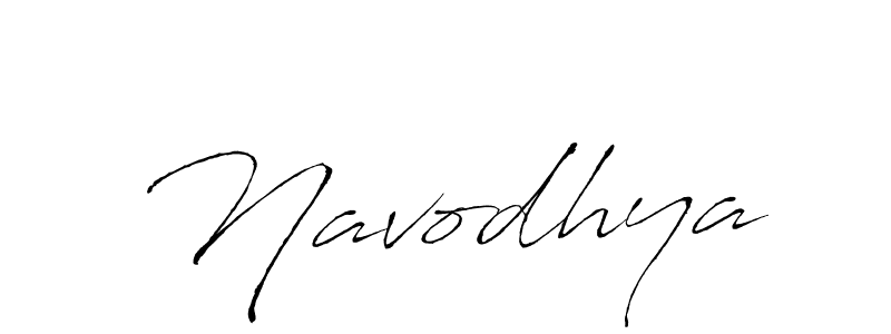 Navodhya stylish signature style. Best Handwritten Sign (Antro_Vectra) for my name. Handwritten Signature Collection Ideas for my name Navodhya. Navodhya signature style 6 images and pictures png