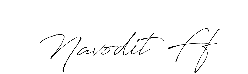 Make a beautiful signature design for name Navodit Ff. With this signature (Antro_Vectra) style, you can create a handwritten signature for free. Navodit Ff signature style 6 images and pictures png