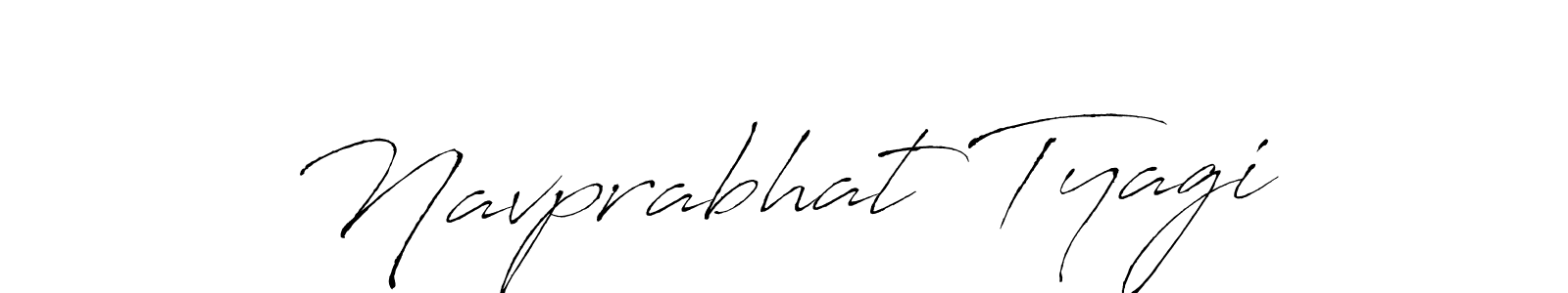 Navprabhat Tyagi stylish signature style. Best Handwritten Sign (Antro_Vectra) for my name. Handwritten Signature Collection Ideas for my name Navprabhat Tyagi. Navprabhat Tyagi signature style 6 images and pictures png