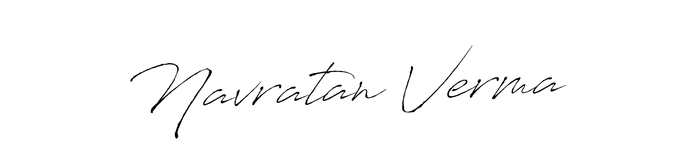 How to make Navratan Verma name signature. Use Antro_Vectra style for creating short signs online. This is the latest handwritten sign. Navratan Verma signature style 6 images and pictures png