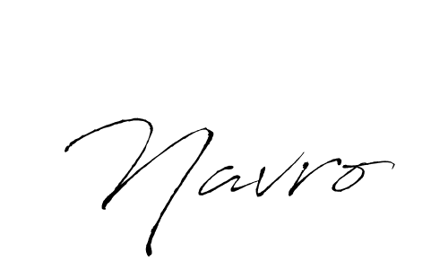 How to make Navro name signature. Use Antro_Vectra style for creating short signs online. This is the latest handwritten sign. Navro signature style 6 images and pictures png