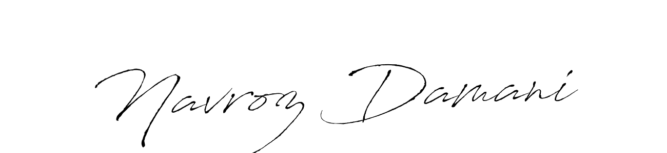 It looks lik you need a new signature style for name Navroz Damani. Design unique handwritten (Antro_Vectra) signature with our free signature maker in just a few clicks. Navroz Damani signature style 6 images and pictures png