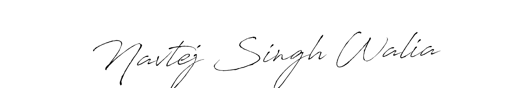 Design your own signature with our free online signature maker. With this signature software, you can create a handwritten (Antro_Vectra) signature for name Navtej Singh Walia. Navtej Singh Walia signature style 6 images and pictures png