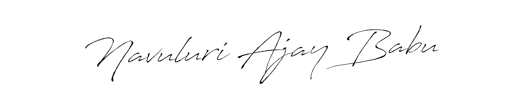 Also You can easily find your signature by using the search form. We will create Navuluri Ajay Babu name handwritten signature images for you free of cost using Antro_Vectra sign style. Navuluri Ajay Babu signature style 6 images and pictures png