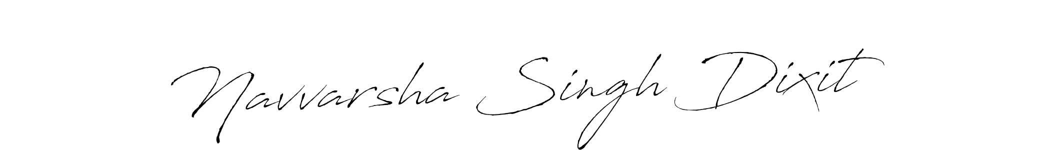 Also You can easily find your signature by using the search form. We will create Navvarsha Singh Dixit name handwritten signature images for you free of cost using Antro_Vectra sign style. Navvarsha Singh Dixit signature style 6 images and pictures png