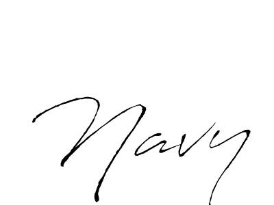 Create a beautiful signature design for name Navy. With this signature (Antro_Vectra) fonts, you can make a handwritten signature for free. Navy signature style 6 images and pictures png