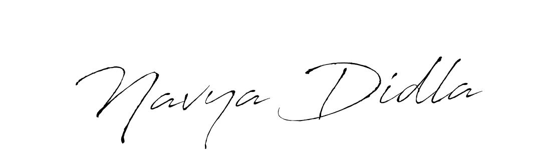 How to make Navya Didla name signature. Use Antro_Vectra style for creating short signs online. This is the latest handwritten sign. Navya Didla signature style 6 images and pictures png