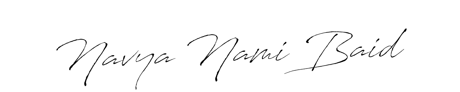 How to Draw Navya Nami Baid signature style? Antro_Vectra is a latest design signature styles for name Navya Nami Baid. Navya Nami Baid signature style 6 images and pictures png