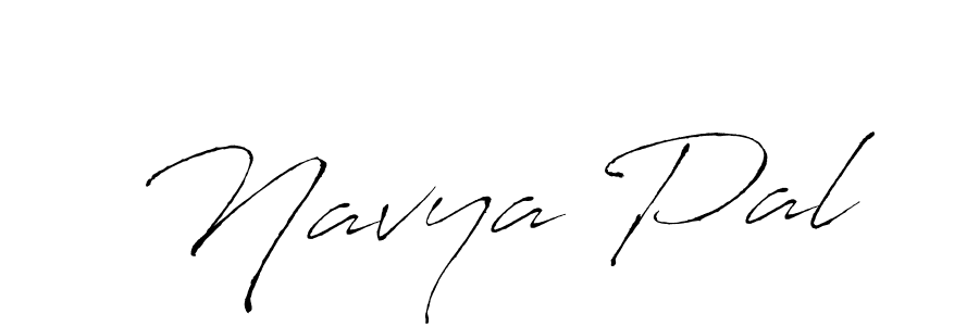 How to make Navya Pal name signature. Use Antro_Vectra style for creating short signs online. This is the latest handwritten sign. Navya Pal signature style 6 images and pictures png