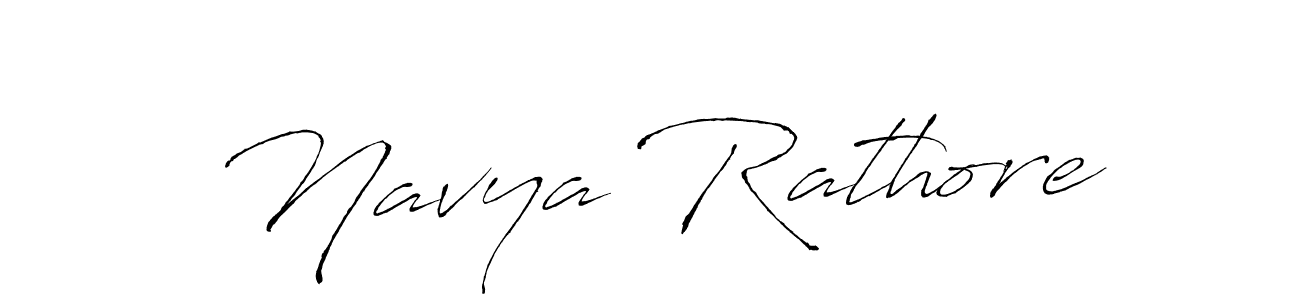 Also we have Navya Rathore name is the best signature style. Create professional handwritten signature collection using Antro_Vectra autograph style. Navya Rathore signature style 6 images and pictures png