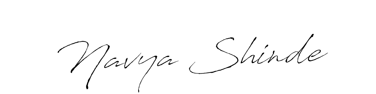 Also You can easily find your signature by using the search form. We will create Navya Shinde name handwritten signature images for you free of cost using Antro_Vectra sign style. Navya Shinde signature style 6 images and pictures png