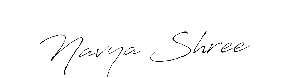 Use a signature maker to create a handwritten signature online. With this signature software, you can design (Antro_Vectra) your own signature for name Navya Shree. Navya Shree signature style 6 images and pictures png