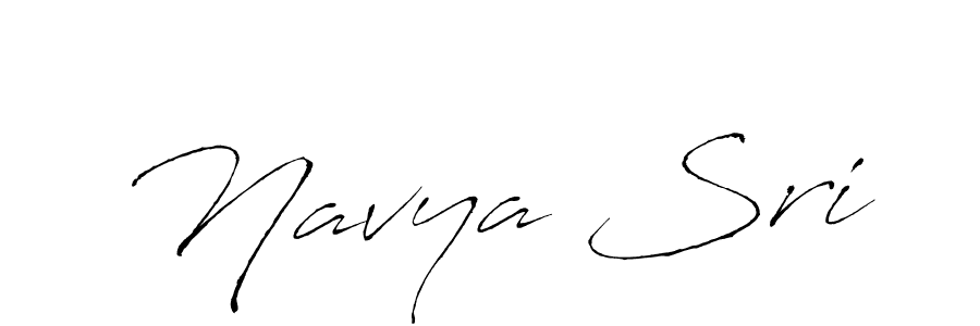 if you are searching for the best signature style for your name Navya Sri. so please give up your signature search. here we have designed multiple signature styles  using Antro_Vectra. Navya Sri signature style 6 images and pictures png