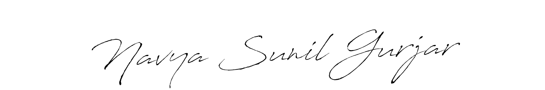 See photos of Navya Sunil Gurjar official signature by Spectra . Check more albums & portfolios. Read reviews & check more about Antro_Vectra font. Navya Sunil Gurjar signature style 6 images and pictures png