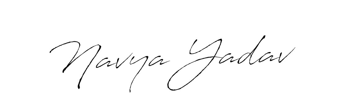 Antro_Vectra is a professional signature style that is perfect for those who want to add a touch of class to their signature. It is also a great choice for those who want to make their signature more unique. Get Navya Yadav name to fancy signature for free. Navya Yadav signature style 6 images and pictures png