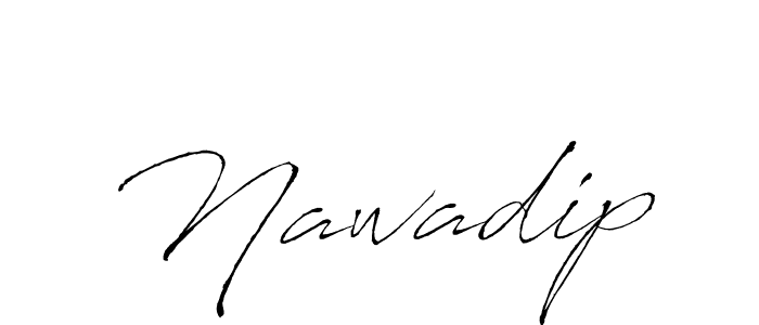 Create a beautiful signature design for name Nawadip. With this signature (Antro_Vectra) fonts, you can make a handwritten signature for free. Nawadip signature style 6 images and pictures png