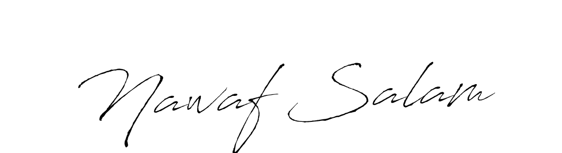 Use a signature maker to create a handwritten signature online. With this signature software, you can design (Antro_Vectra) your own signature for name Nawaf Salam. Nawaf Salam signature style 6 images and pictures png