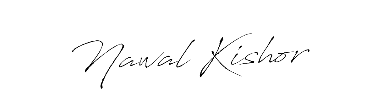 Use a signature maker to create a handwritten signature online. With this signature software, you can design (Antro_Vectra) your own signature for name Nawal Kishor. Nawal Kishor signature style 6 images and pictures png